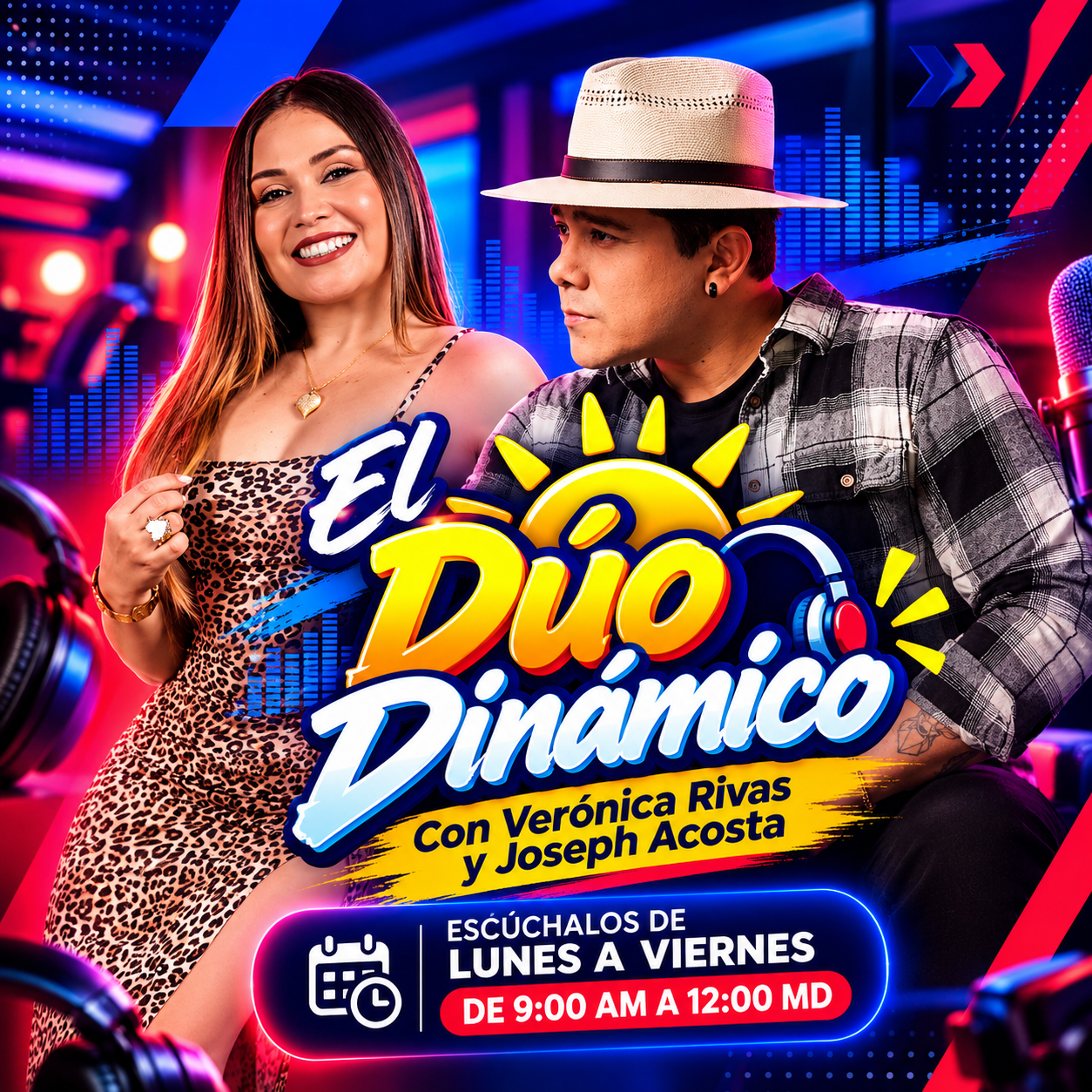 Verónica Rivas y Joseph Acosta